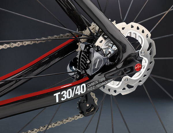 Power-Paket: Disc Brake mit FlatMount-Standard, 10-mm-Steckachse Power-Paket: Disc Brake mit FlatMount-Standard, 10-mm-Steckachse