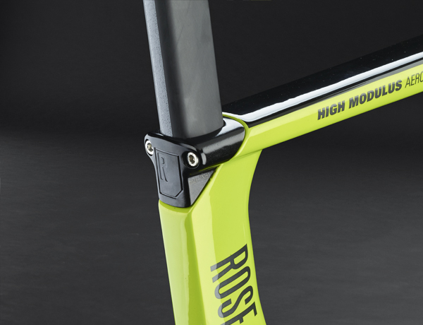 Integrated design at the saddle clamp, the new distinctive feature of ROSE Integrated design at the saddle clamp, the new distinctive feature of ROSE