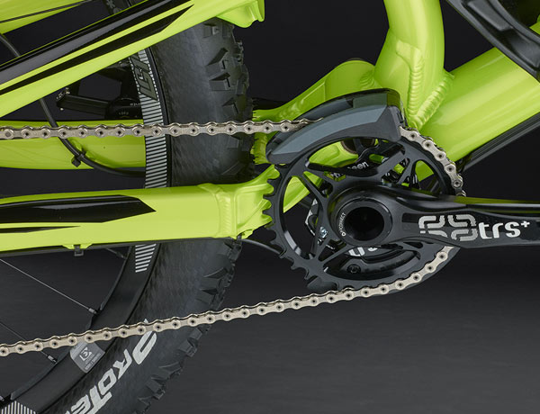 Exemplary ability to lead: E13 TRS 1x chain guide, low-noise, robust, lightweight Exemplary ability to lead: E13 TRS 1x chain guide, low-noise, robust, lightweight