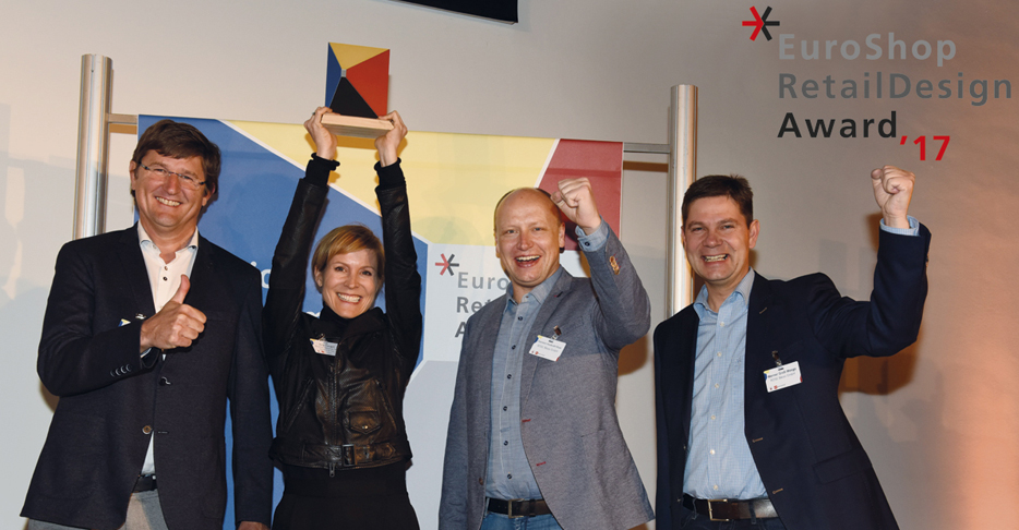 ROSE BIKETOWN Bocholt wins 2017 EuroShop RetailDesign Award ROSE BIKETOWN Bocholt wins 2017 EuroShop RetailDesign Award