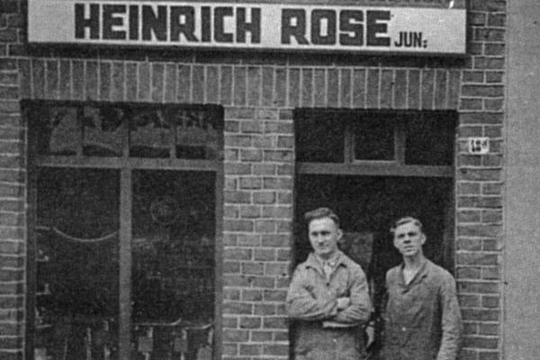 En 1932, Heinrich ROSE fonda l’entreprise « Heinrich Rose jr ». En 1932, Heinrich ROSE fonda l’entreprise « Heinrich Rose jr ».