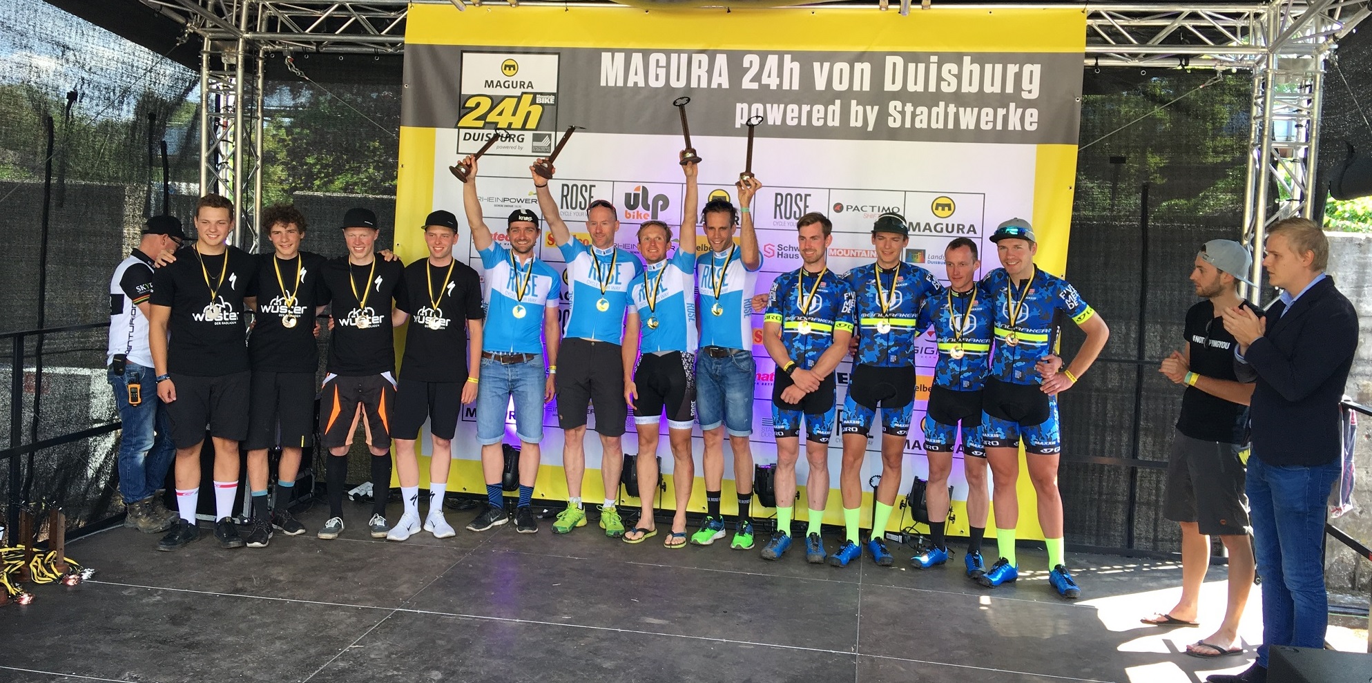 ROSE Bikes Team gewinnt beim 24h Rennen von Duisburg ROSE Bikes Team gewinnt beim 24h Rennen von Duisburg
