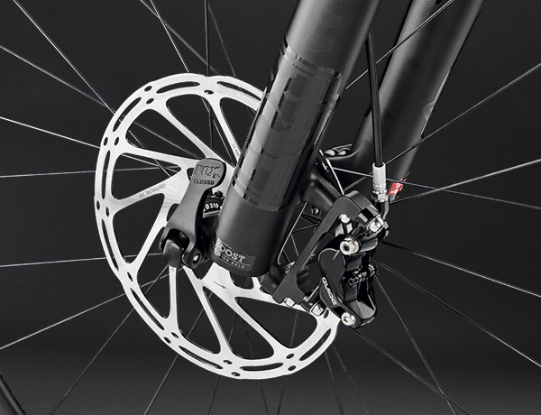 Packs a hefty punch: effective disc brake for great braking performance Packs a hefty punch: effective disc brake for great braking performance
