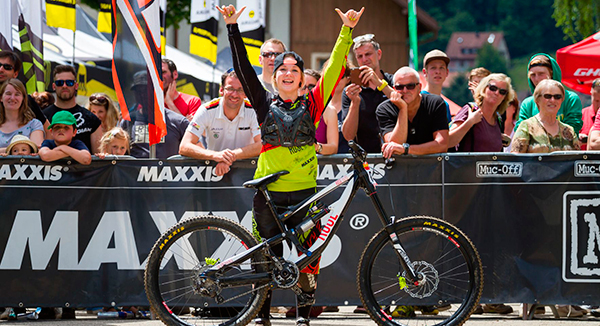 Sandra Rübesam becomes Downhill Champion Sandra Rübesam becomes Downhill Champion