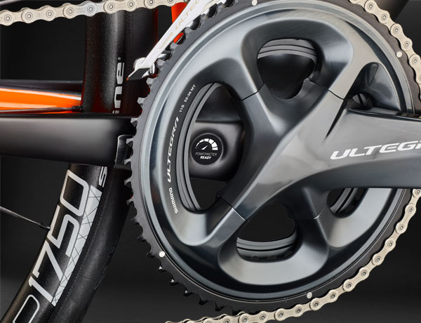 Powermeter ready: Perfekt vorbereitet für die Shimano FC-R9100P Leistungsmesskurbel Powermeter ready: Perfekt vorbereitet für die Shimano FC-R9100P Leistungsmesskurbel