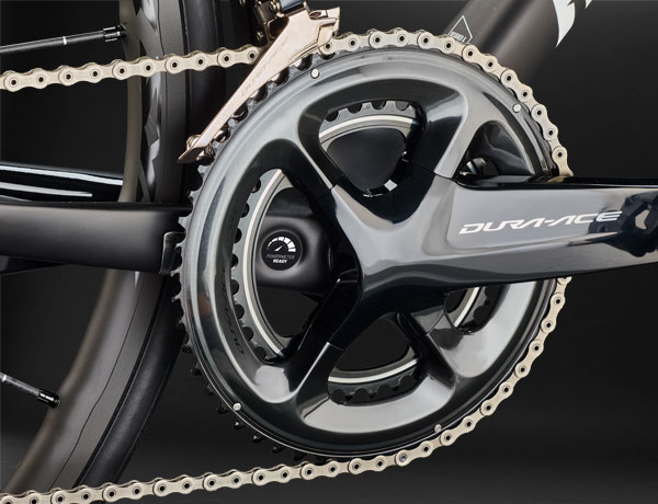 Powermeter ready: Perfekt vorbereitet für die Shimano FC-R9100P Leistungsmesskurbel Powermeter ready: Perfekt vorbereitet für die Shimano FC-R9100P Leistungsmesskurbel