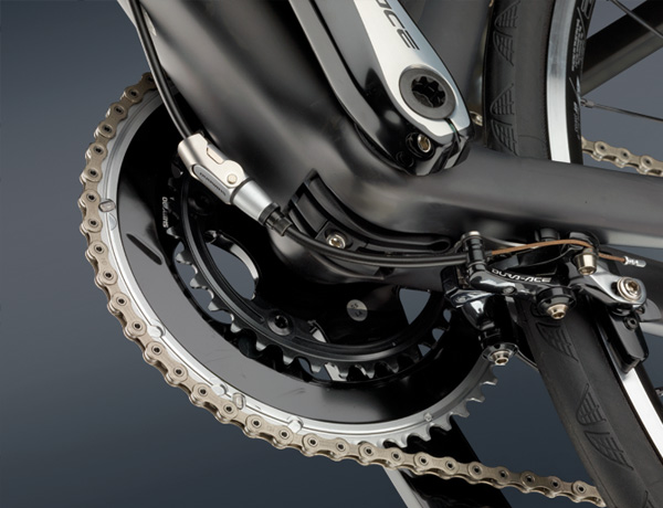 Onderhoudsarm en duurzaam: Rohloff Speedhub versnellingsnaaf. Onderhoudsarm en duurzaam: Rohloff Speedhub versnellingsnaaf.